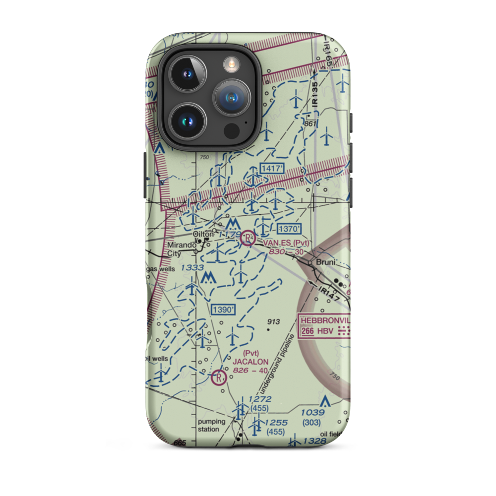 Van Es Ranch Airport (13TS) VFR Sectional  Tough iPhone Case iPhone 16 Pro Max model shown