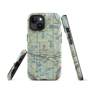 Van Norman's Airport (2MN6) VFR Sectional  Tough iPhone Case