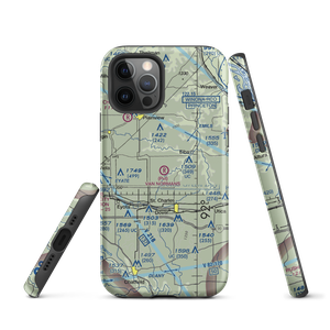 Van Norman's Airport (2MN6) VFR Sectional  Tough iPhone Case