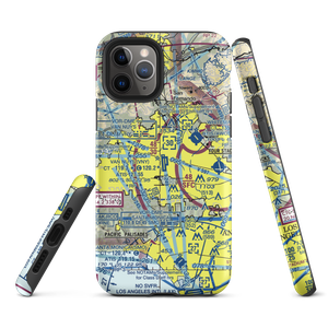 Van Nuys Airport (VNY) VFR Sectional  Tough iPhone Case