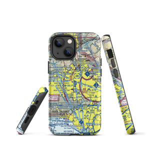 Van Nuys Airport (VNY) VFR Sectional  Tough iPhone Case