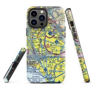 Van Nuys County Court Heliport (43L) VFR Sectional  Tough iPhone Case