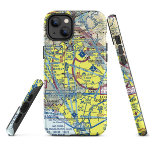 Van Nuys County Court Heliport (43L) VFR Sectional  Tough iPhone Case