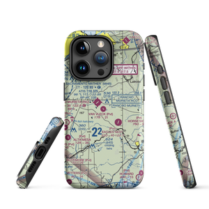 Van Vleck Airport (57CN) VFR Sectional  Tough iPhone Case