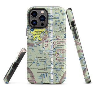 Van Wagnen Airport (6H4) VFR Sectional  Tough iPhone Case