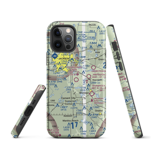 Van Wagnen Airport (6H4) VFR Sectional  Tough iPhone Case