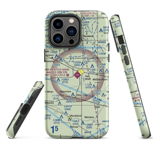 Van Wert County Airport (VNW) VFR Sectional  Tough iPhone Case