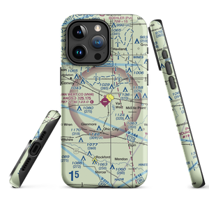 Van Wert County Airport (VNW) VFR Sectional  Tough iPhone Case