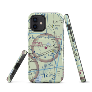 Vandalia Municipal Airport (VLA) VFR Sectional  Tough iPhone Case