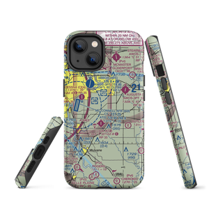 Vankirk Airport (44KS) VFR Sectional  Tough iPhone Case