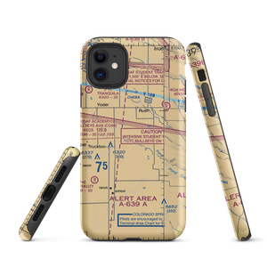 Vantage View Airport (7CO6) VFR Sectional  Tough iPhone Case