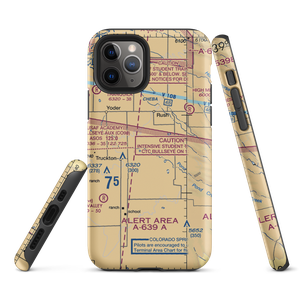 Vantage View Airport (7CO6) VFR Sectional  Tough iPhone Case