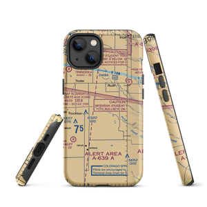 Vantage View Airport (7CO6) VFR Sectional  Tough iPhone Case