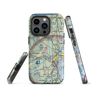 Vasile Field (NY60) VFR Sectional  Tough iPhone Case