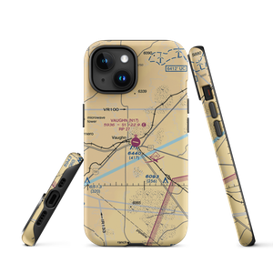 Vaughn Municipal Airport (N17) VFR Sectional  Tough iPhone Case