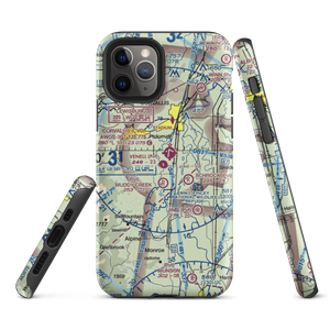 Venell Airport (OR52) VFR Sectional  Tough iPhone Case