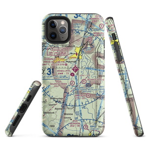 Venell Airport (OR52) VFR Sectional  Tough iPhone Case