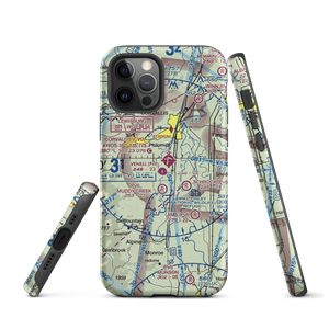 Venell Airport (OR52) VFR Sectional  Tough iPhone Case