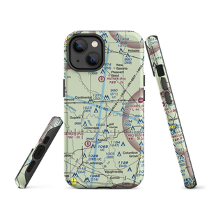 Verhoff Airport (36OI) VFR Sectional  Tough iPhone Case