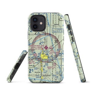 Vermilion Regional Airport (DNV) VFR Sectional  Tough iPhone Case