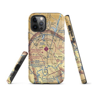 Vernal Regional Airport (VEL) VFR Sectional  Tough iPhone Case