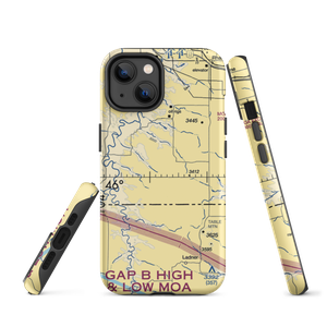 Vernon Miller Private Airport (NA22) VFR Sectional  Tough iPhone Case
