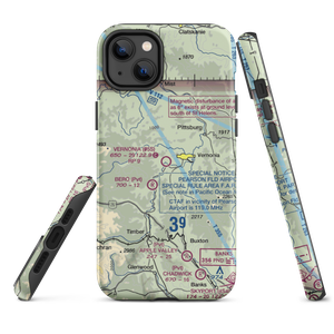 Vernonia Airfield (05S) VFR Sectional  Tough iPhone Case