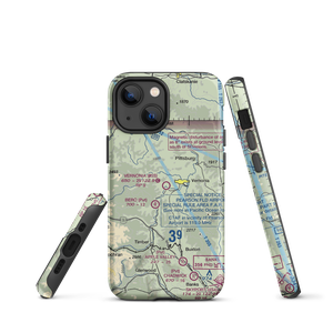 Vernonia Airfield (05S) VFR Sectional  Tough iPhone Case