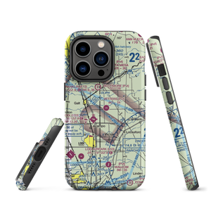 Vetters Sky Ranch Airport (51CL) VFR Sectional  Tough iPhone Case