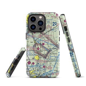 Vetters Sky Ranch Airport (51CL) VFR Sectional  Tough iPhone Case