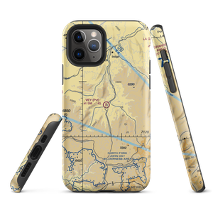 Vey Sheep Ranch Airport (37OR) VFR Sectional  Tough iPhone Case