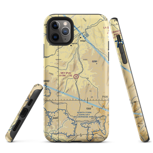 Vey Sheep Ranch Airport (37OR) VFR Sectional  Tough iPhone Case