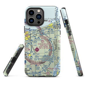 Victor's Landing Airport (0OI6) VFR Sectional  Tough iPhone Case
