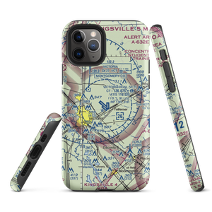 Victoria Regional Airport (VCT) VFR Sectional  Tough iPhone Case