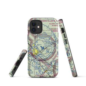 Victoria Regional Airport (VCT) VFR Sectional  Tough iPhone Case