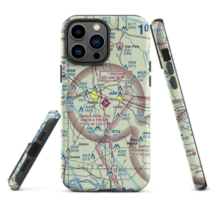 Vidalia Regional Airport (VDI) VFR Sectional  Tough iPhone Case