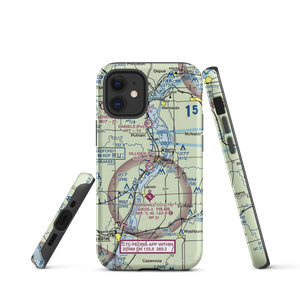 Villiger Restricted Landing Area (9IL0) VFR Sectional  Tough iPhone Case