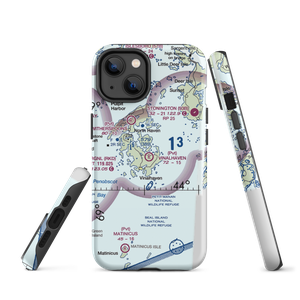 Vinalhaven Airport (ME55) VFR Sectional  Tough iPhone Case