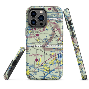 Vincent Airport (64C) VFR Sectional  Tough iPhone Case