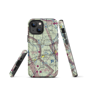 Vineyard Oaks Farm Airport (CN15) VFR Sectional  Tough iPhone Case