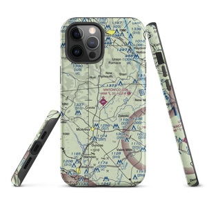 Vinton County Airport (22I) VFR Sectional  Tough iPhone Case