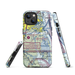 Virginia Beach Airport (42VA) VFR Sectional  Tough iPhone Case