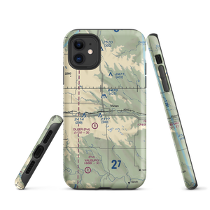 Vivian Airport (SD81) VFR Sectional  Tough iPhone Case