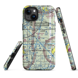 Vodden Airport (IS15) VFR Sectional  Tough iPhone Case