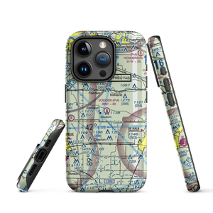 Vodden Airport (IS15) VFR Sectional  Tough iPhone Case