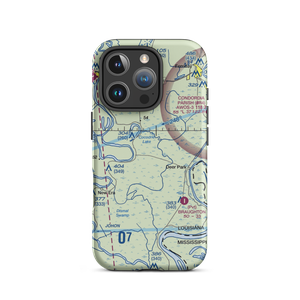 W & E Air Service Airport (US-0307) VFR Sectional  Tough iPhone Case
