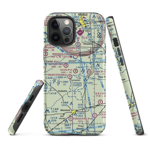 W Davis Airport (IL87) VFR Sectional  Tough iPhone Case