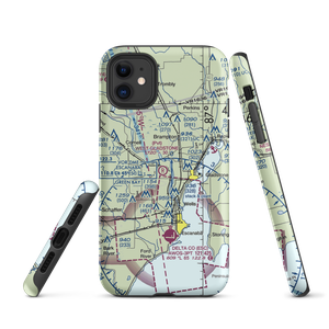 W Gladstone Airport (43MI) VFR Sectional  Tough iPhone Case