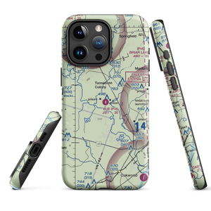 W J E Airport (TA70) VFR Sectional  Tough iPhone Case