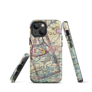 W.N.C. Air Museum Airport (8NC9) VFR Sectional  Tough iPhone Case